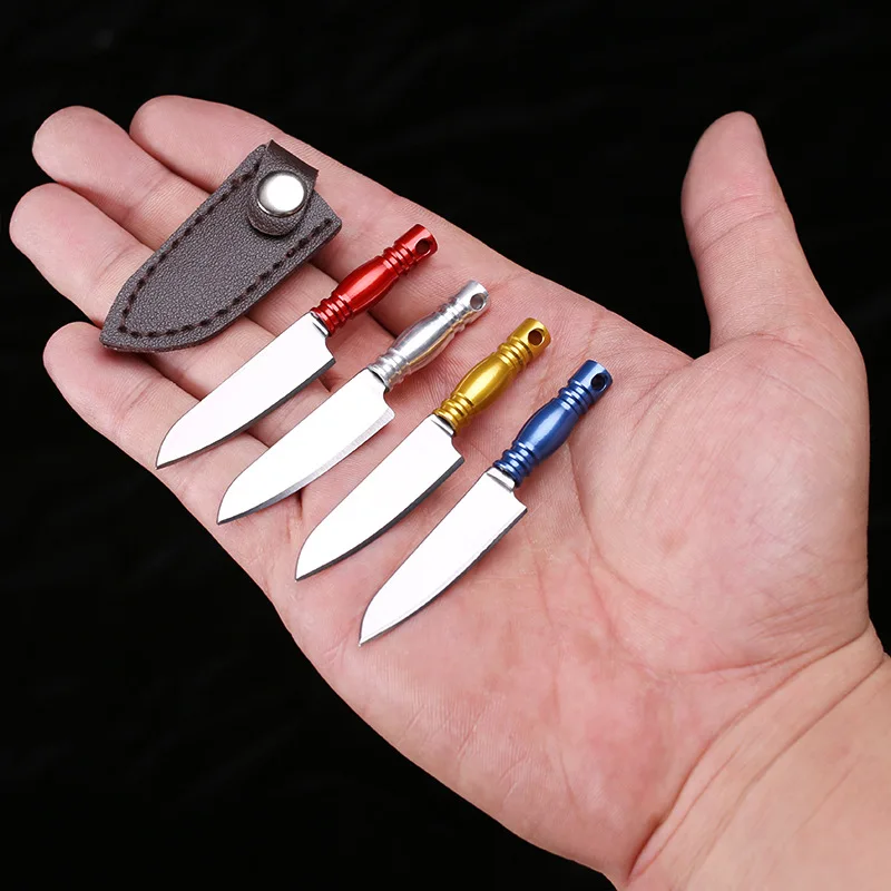 Pocket Knife Small Mini Knife keychain accessories fishing accessories fishing gift
