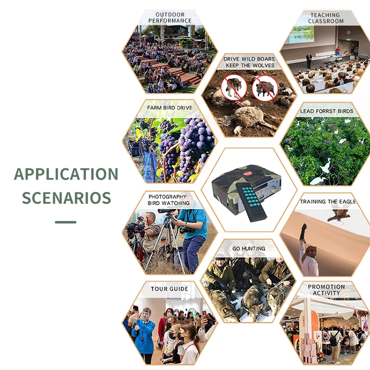 OEM Wireless Remote Control SD Card handy Megaphone Radio Portable Microphone support MP3 and USB for tour guide