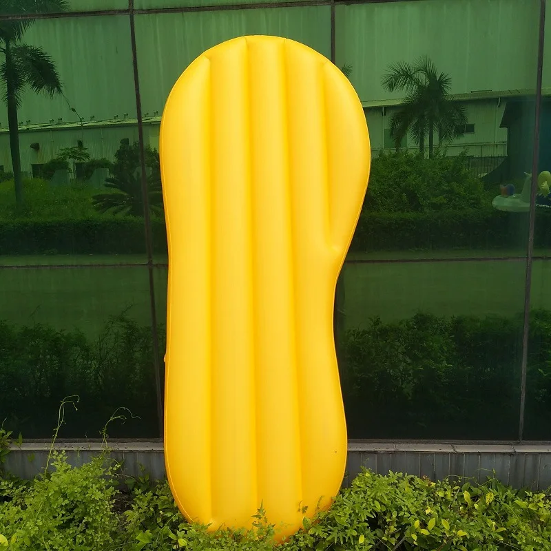 B03 Promotional inflatable flip flop air mattress flip flop air bed pool float inflatable heavy duty thickened product