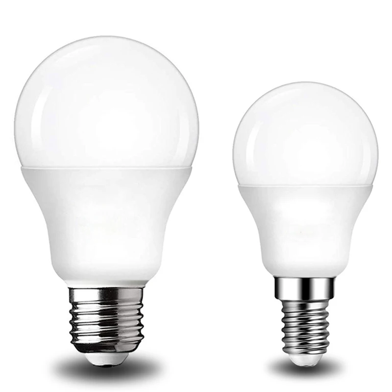 Customized High Quality 3W 6W 9W 12W 15W 18W 20W E14 E27 AC 220V  LED Bulb Light