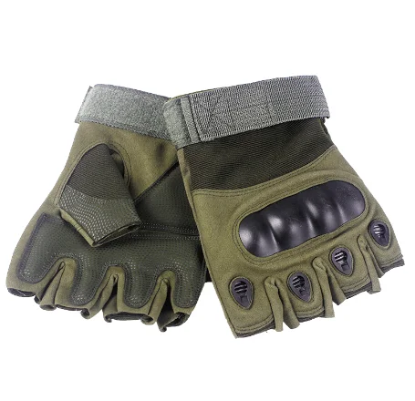 Tactical Fingerless Gloves Military Army Shooting Paintball Airsoft  Bicycle  Combat Hard Knuckle Half Finger Gloves
