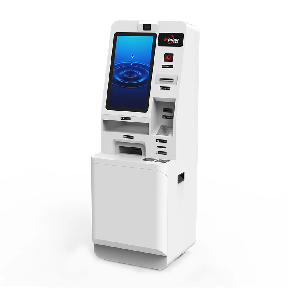 Ejeton Hotel Payment IC Card Dispenser Kiosk Self Order Bill Floor Display Terminal