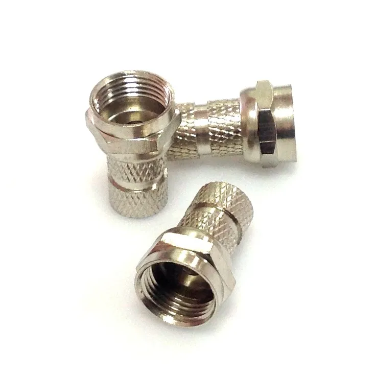 Coaxial RG6 Conectores /U Cable F Connector RG6