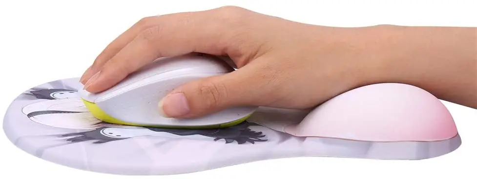 Sexy Soft Breast 3D Silicon Mouse Pad Mat With Wrist Rest