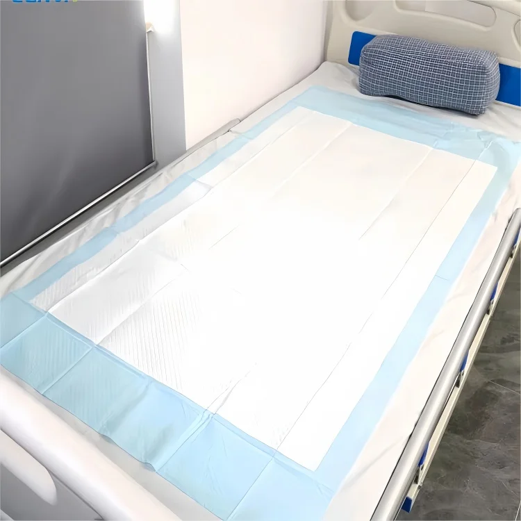 60*900cm Biodegradable Fluff Pulp Absorbent Disposable Hospital Nurse Mattress Incontinence Adult Pee Bed Pads Pet Pads