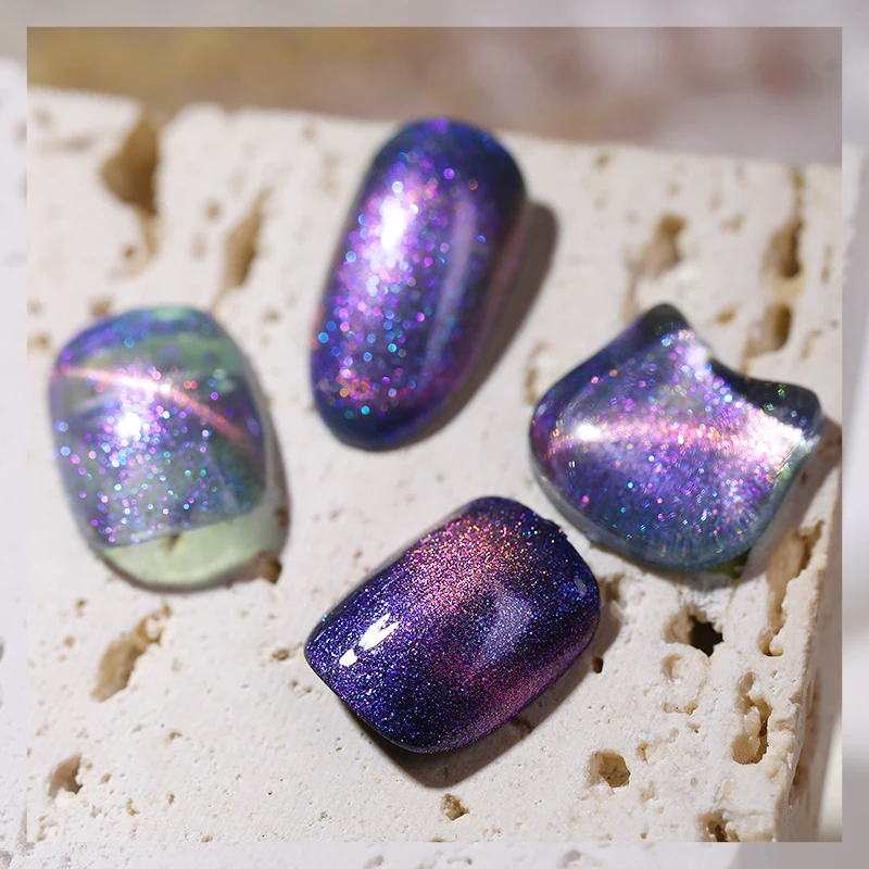 BOLANYA Cat Eye UV Gel  Soak Off Gel UV LED Nail Art Varnish Cat Eye Gel Polish