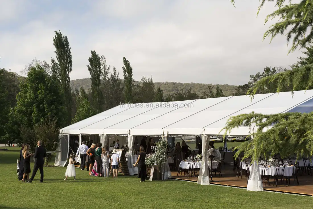 200 People Outdoor For Events A-shaped Wedding Party For Sale Festival half open ventilate Tent