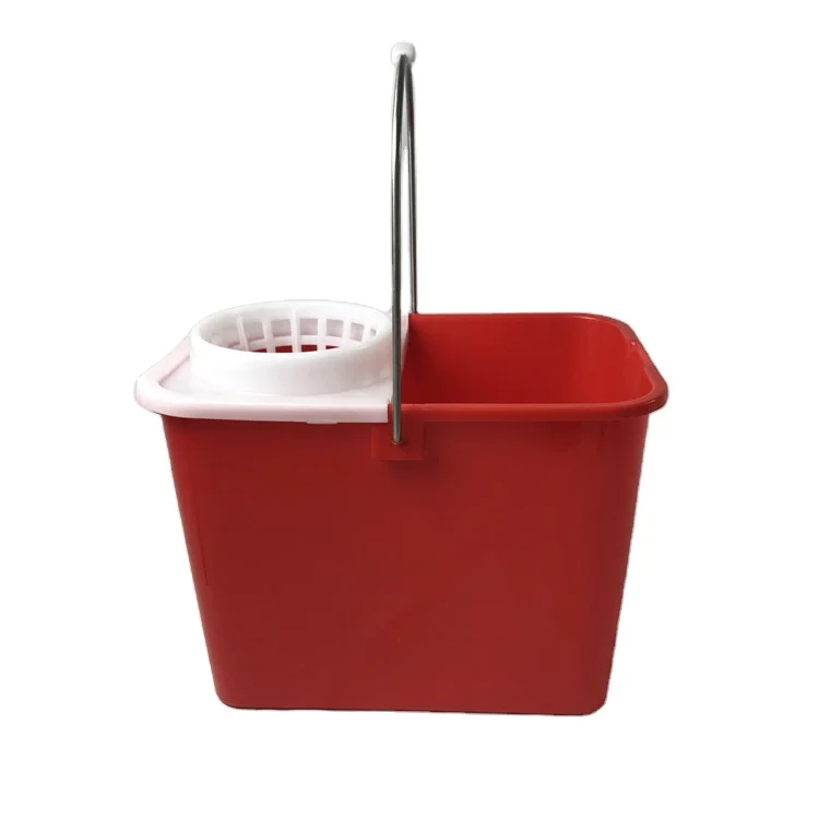 Plastic supplies manufacturer furniture supplies Wholesale Cleaning Floors Side-Press Mop Bucket With Handle