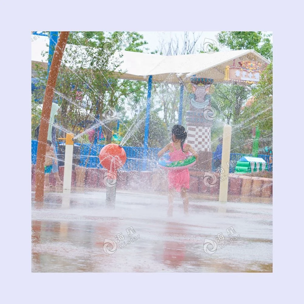 Histar splash water park parent-child large water parks fibreglass fun play spray equipments wholesale design  for sale