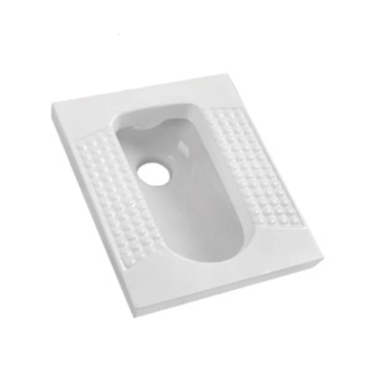 Bathroom squatting pan construction materials squat pan toilet with cheap price