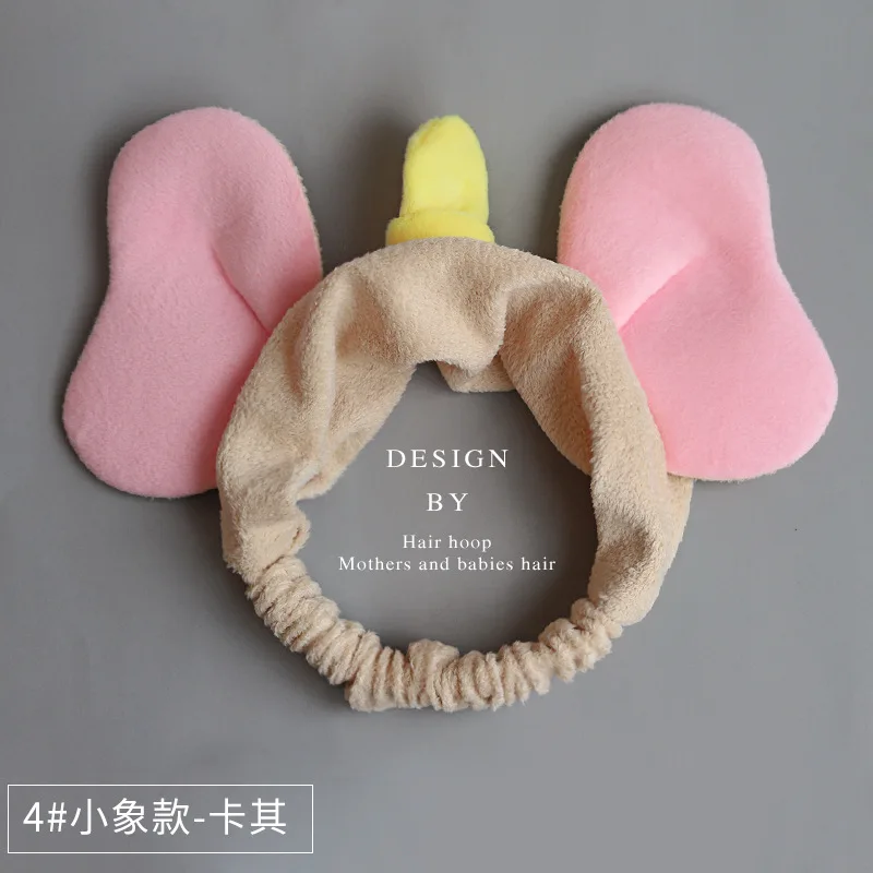 
Cute Wash Shower Make Up Elastic Bathroom Shower Headband Women Hair Band 