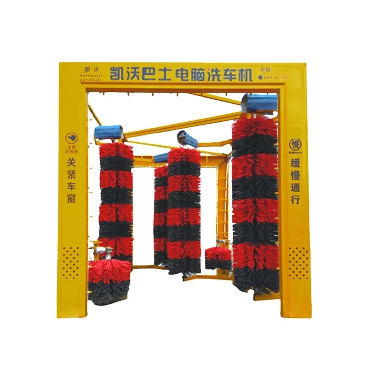 Wholesale Lavadero De Autos Manufacture Factory Fully Automatic Tunnel Bus Wash Machine