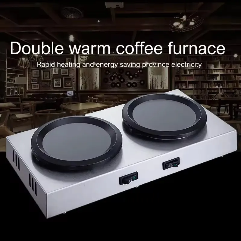 Double Warm Coffee Furnace Single Holding in Stainless Steel Material