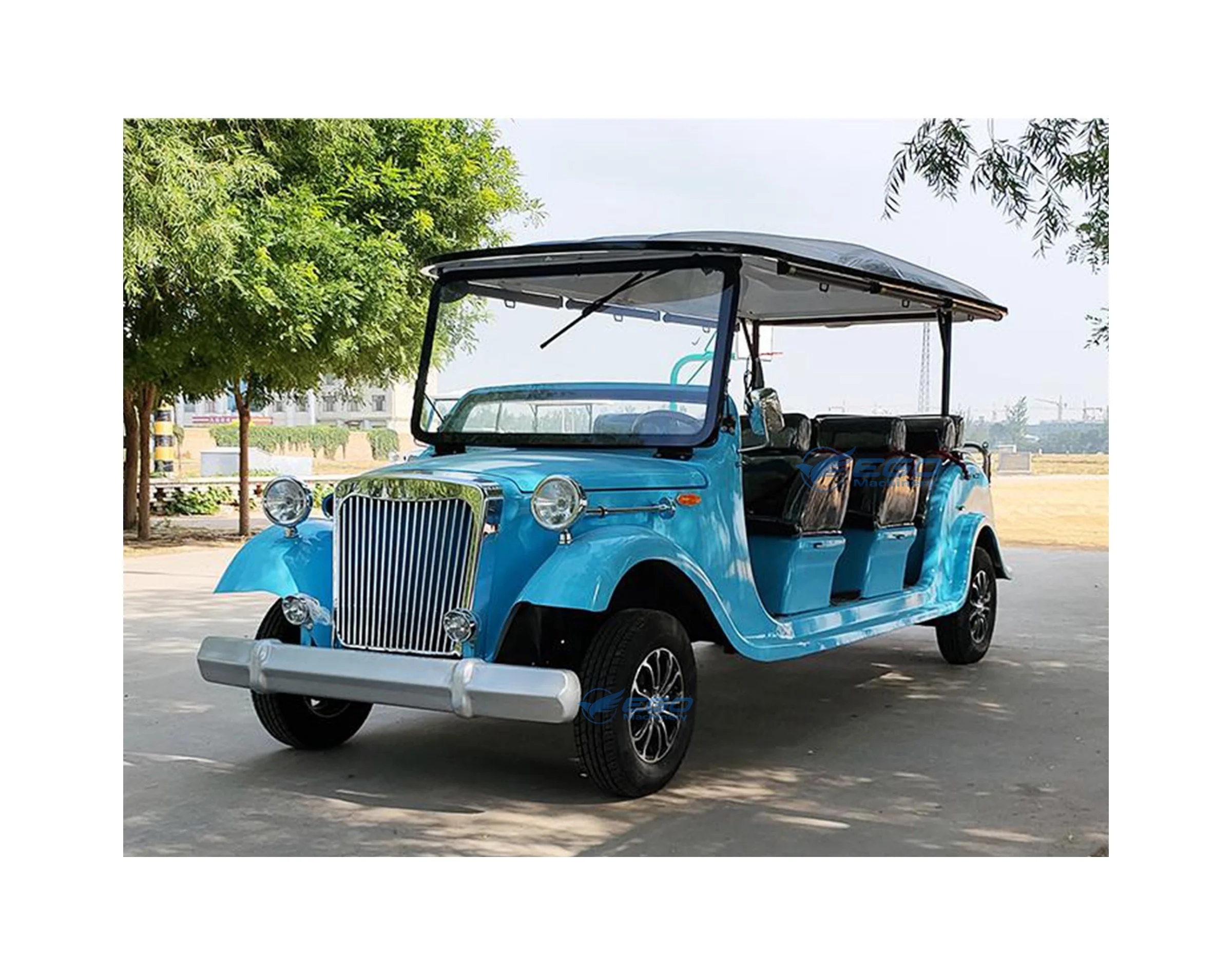 8/11 Seater Low Price Vintage Electric Retro Sedan Antique Classic Car Sightseeing Car Classic Bus