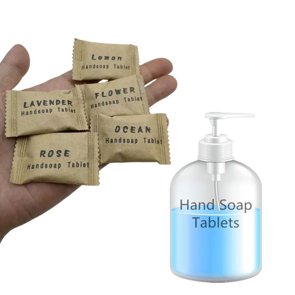 Foaming Hand Soap Tablet Refills Eco Friendly Hand Washing Tablets Home Use