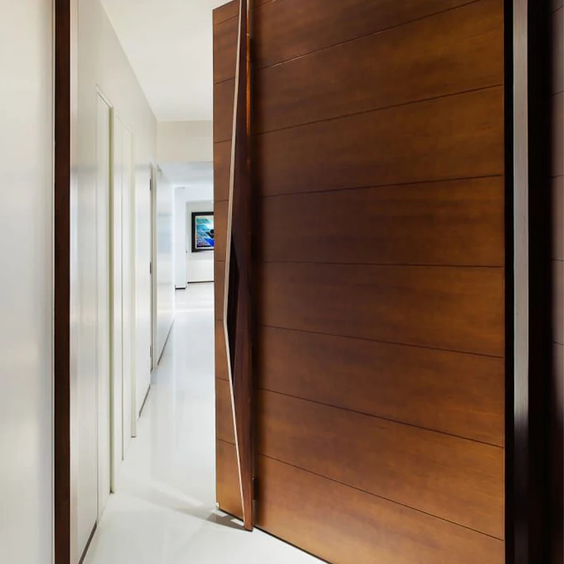 China top manufacturer house villa exterior door usa entrance security pivot gate door