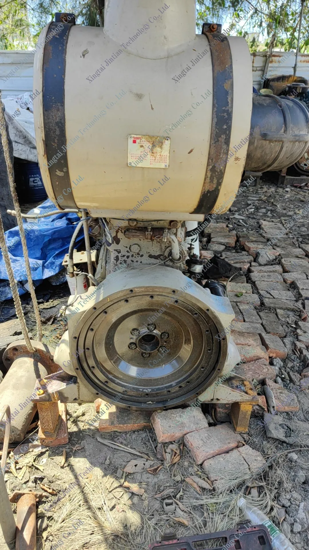 Original used 290PS Water-cooled marine diesel engine NT855-M Boat engine