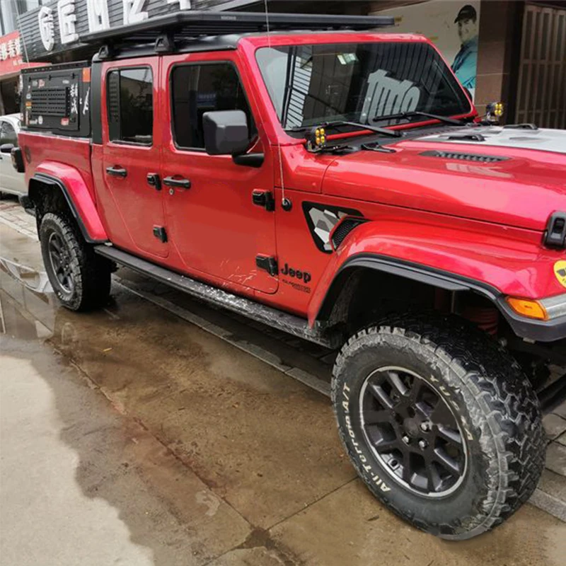 Sturdy Design Aggressive Look Durable High-Quality PP Material Wide Fender Flares for Jeep Gladiator 2020-2023
