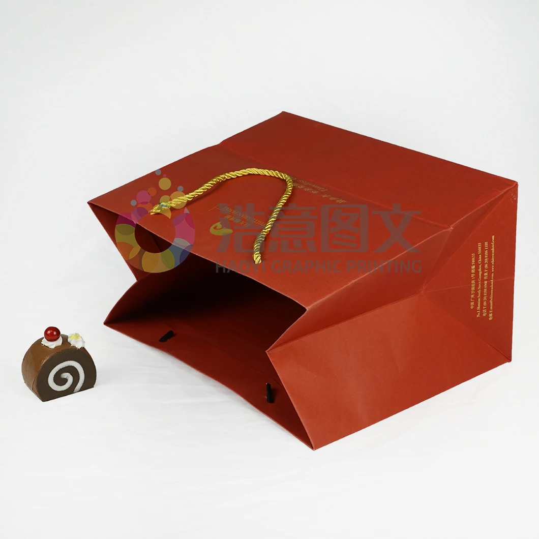 Custom Luxury Paper Bags Garment Perfume Bag Kraft Paper Gift Shopping Bags With Logo Print