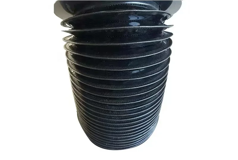Nylon Rubber dust proof oil proof waterproof round bellows cover for Hydraulic Cylinders