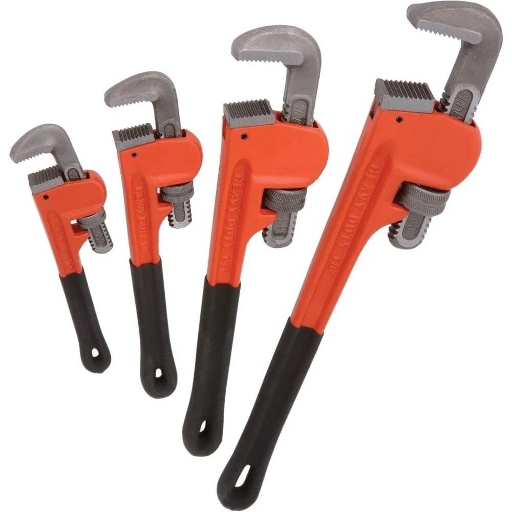 Custom Portable Diesel Easily Replaceable Heavy Duty Adjustable Straight Pipe Wrench