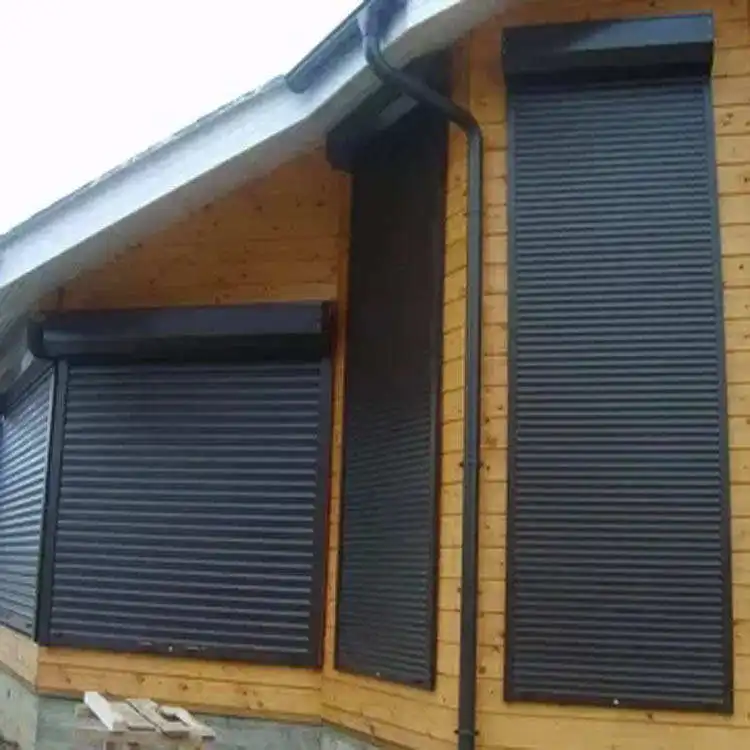 High quality waterproof security roller shutter aluminum rolling shutters
