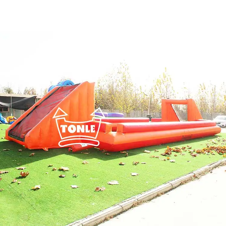 Спортивные игры на открытом воздухе коммерческое Надувное футбольное поле для продажи