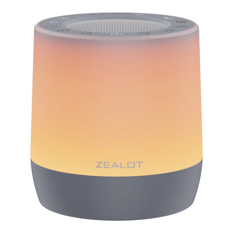 ZEALOT Z6 White Noise Machine Sleep Sound Machines with 6 Colors Night Lights with 16 Soothing Sounds Sleep Machine with 5 Timer
