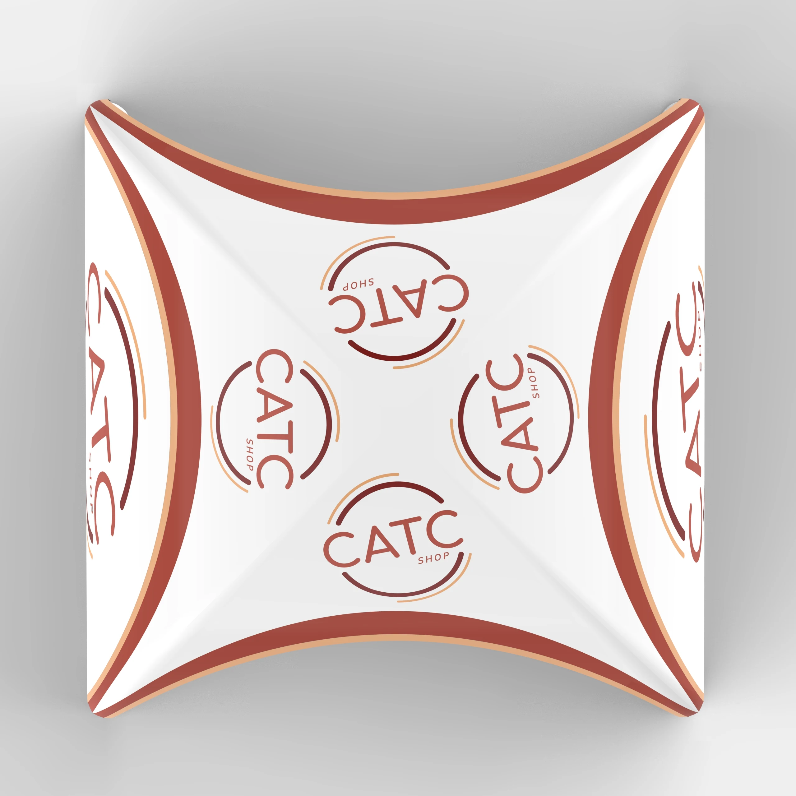 CATC симпатичная индивидуальная большая ультрафиолетовая надувная палатка Doom уличная Торговая выставка развлекательные мероприятия рекламная воздушная беседка