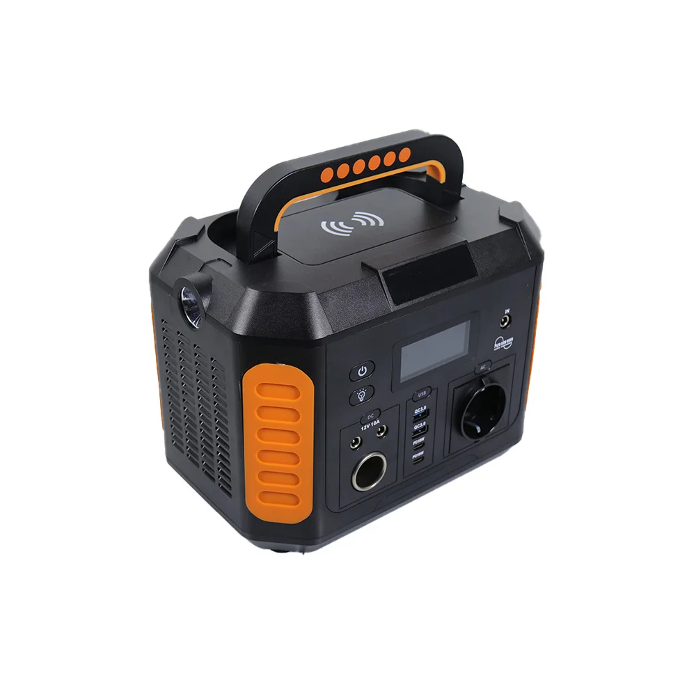 600 Watt 553Wh Portable Power Station Usb Qc3.0 Wireless Charging Portable Power Supply For Outdoor Camping