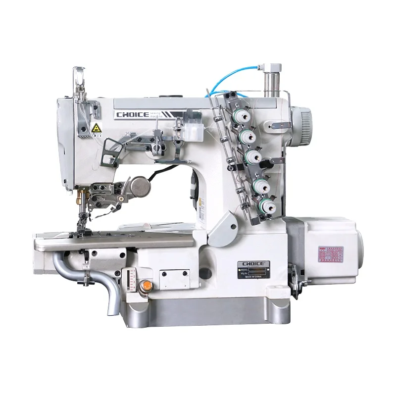 T-Shirt Bottom Hemming Interlock Industrial Sewing Machine Auto Pneumatic Trimming GC664-35BB/PUT/DD