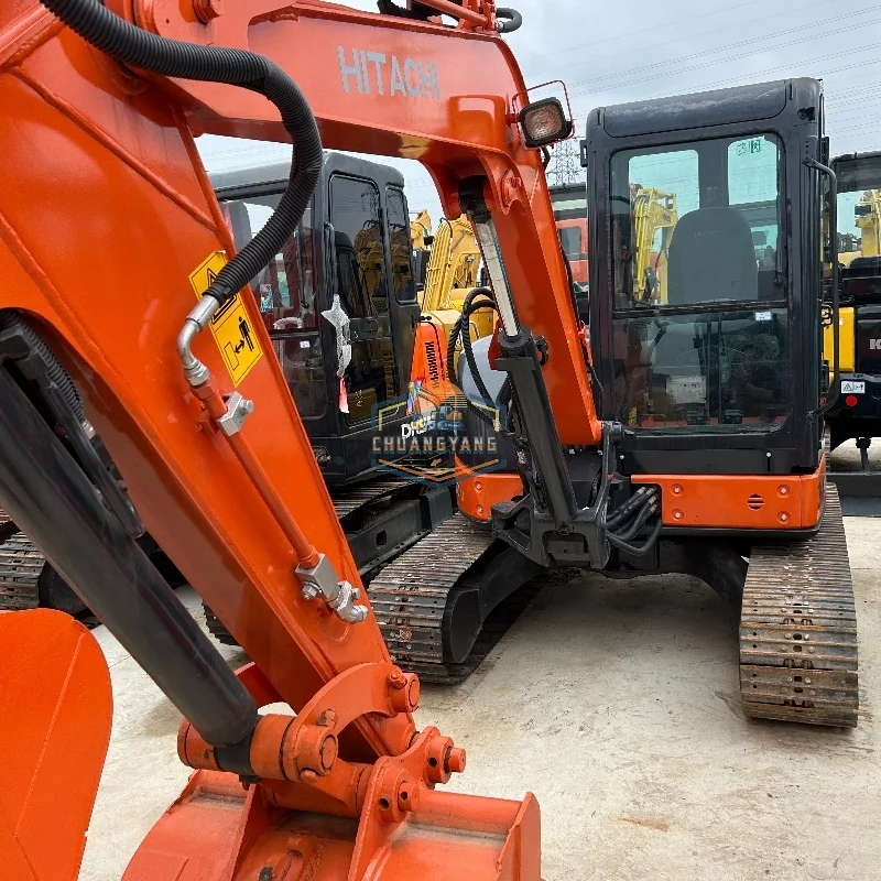 Используемый японский оригинальный Hitachi ZX 50U/ZX55/ZX60/ZX70 гидравлический экскаватор-Гусеничный мини-экскаватор 5 тонн 6 7
