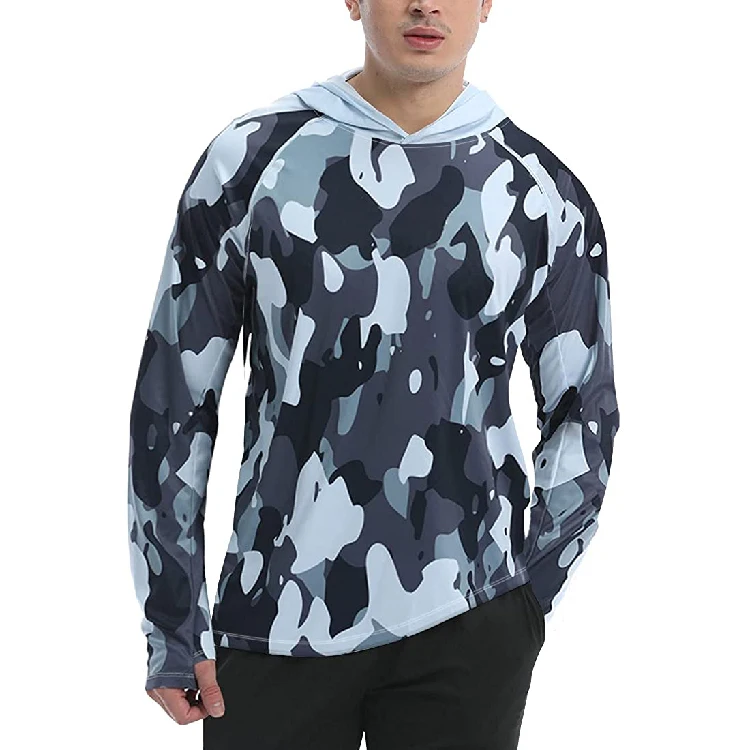Fishing Wear Latest 2021 Summer New Arrival Upf 50 Sun Hot sell Custom Jersey Long Sleeve Hoodies Shirts for