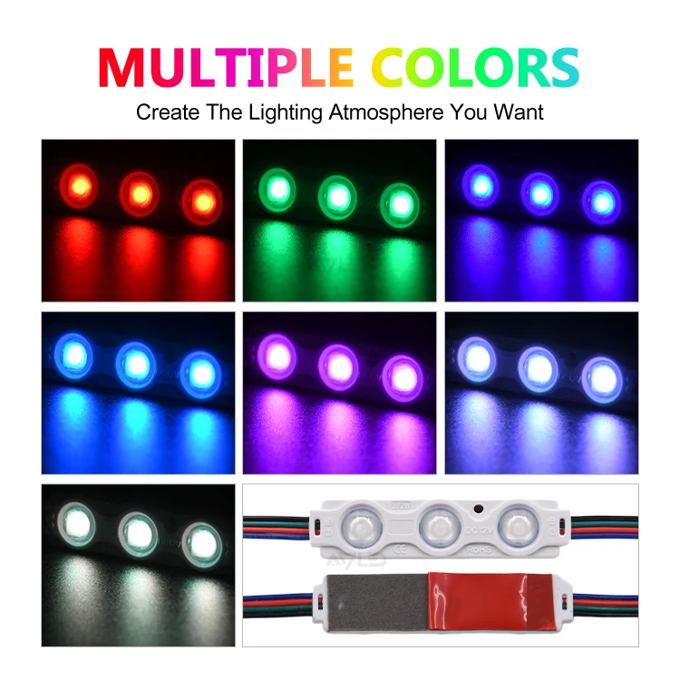 SMD5050 12V Led Module Waterproof RGB Led Light Module For Led Channel Letter Lightbox Board