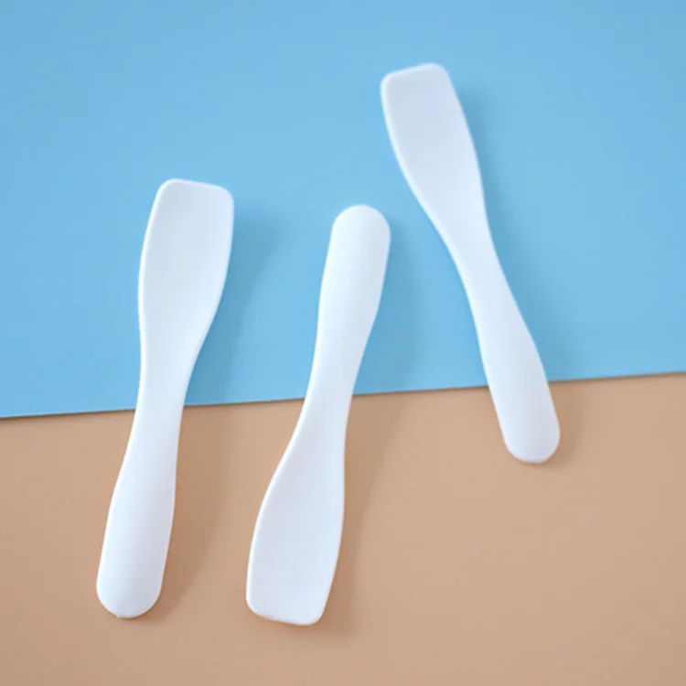 Оптовая продажа, косметическая лопатка для макияжа, маленькая косметическая ложка для макияжа