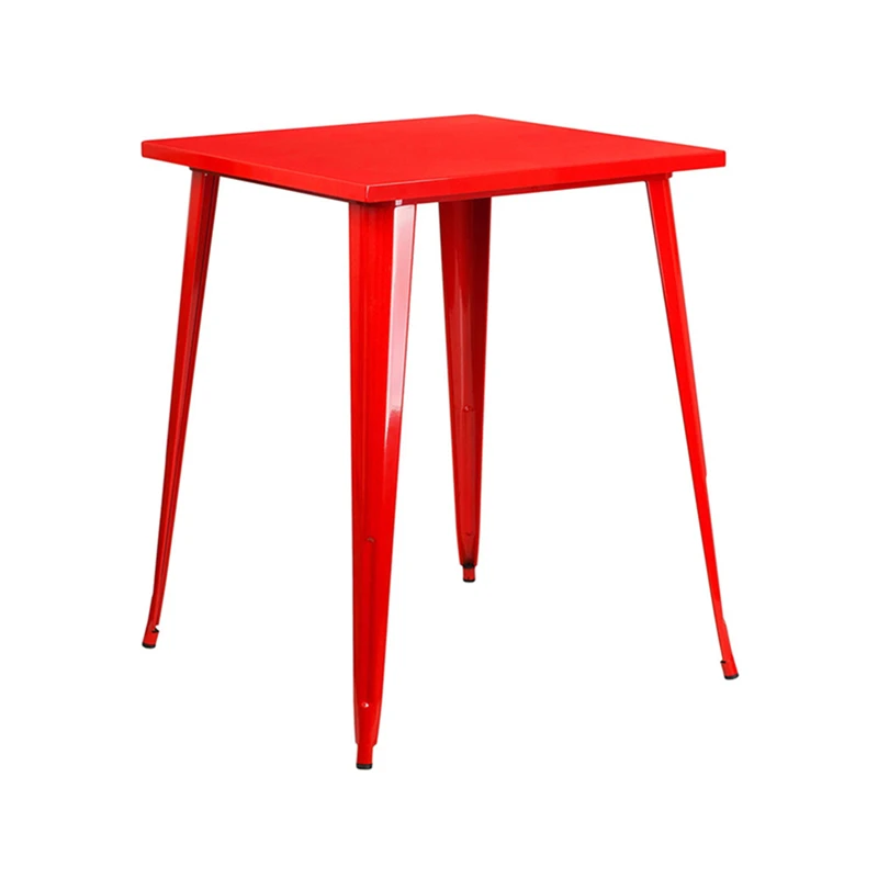 Cafe and Restaurant Dining Table Metal Iron Torix Table Industrial Outdoor Table Furniture