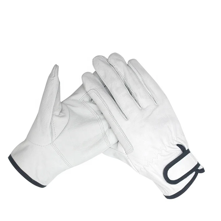 The Chinese manufacturer sells durable high quality cowhide reinforced driver gloves