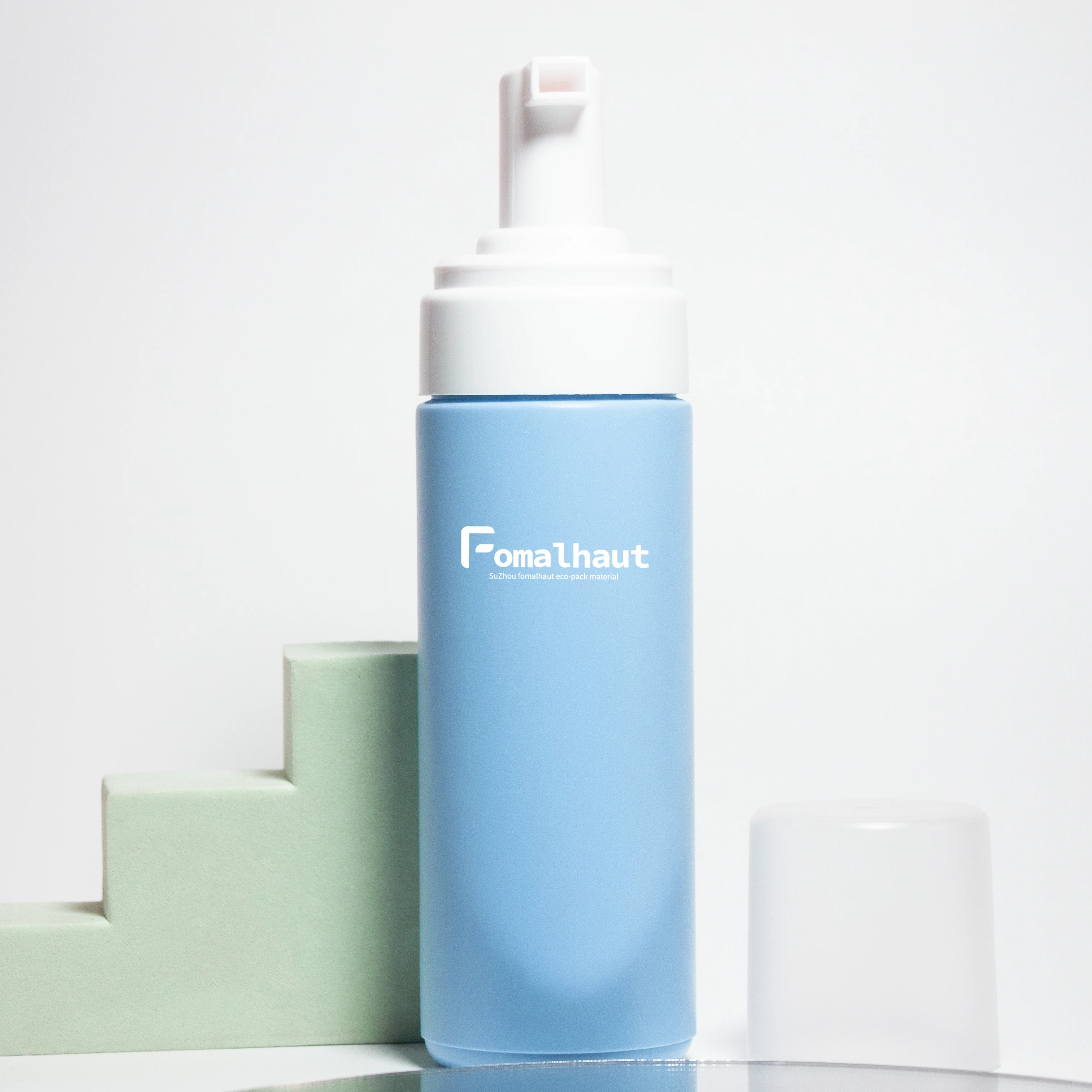 Manufacturer empty 200ml foam bottles cosmetic plastic facial lash matte colorful foam pump bottles