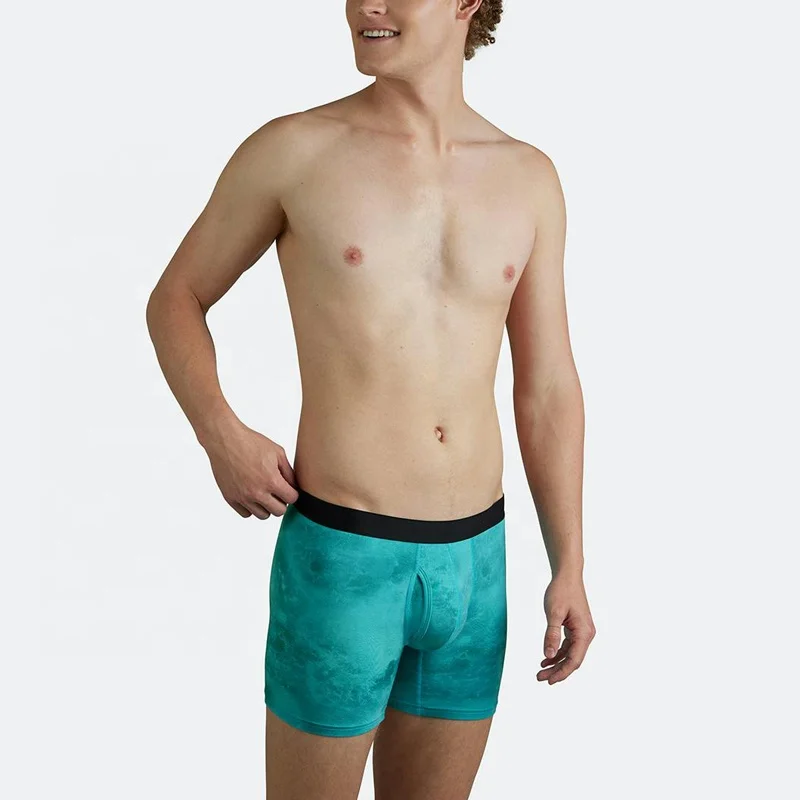 Custom high quality fashion printed mens briefs mens boxers