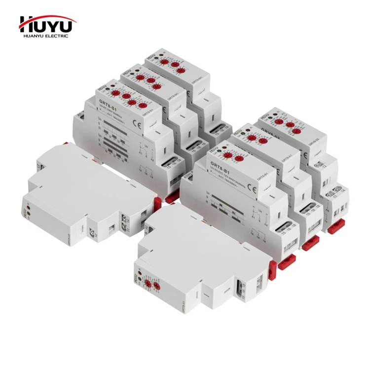  Переменного тока/DC12V-240V 50/60HZ Din Rail задержка на Однофункциональные реле времени