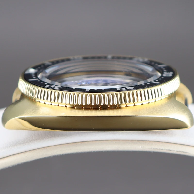 44mm automatic watches stainless steel fit seiko skx007 skx6105 case nh34 nh35 nh36 nh38 movement