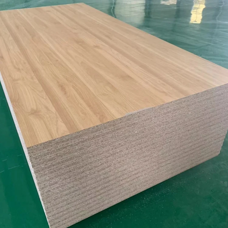 Wholesale chipboard 4x8 12mm 22mm 18mm 16mm melamine laminated particle board panel furniture melamine chipboard sheets paper