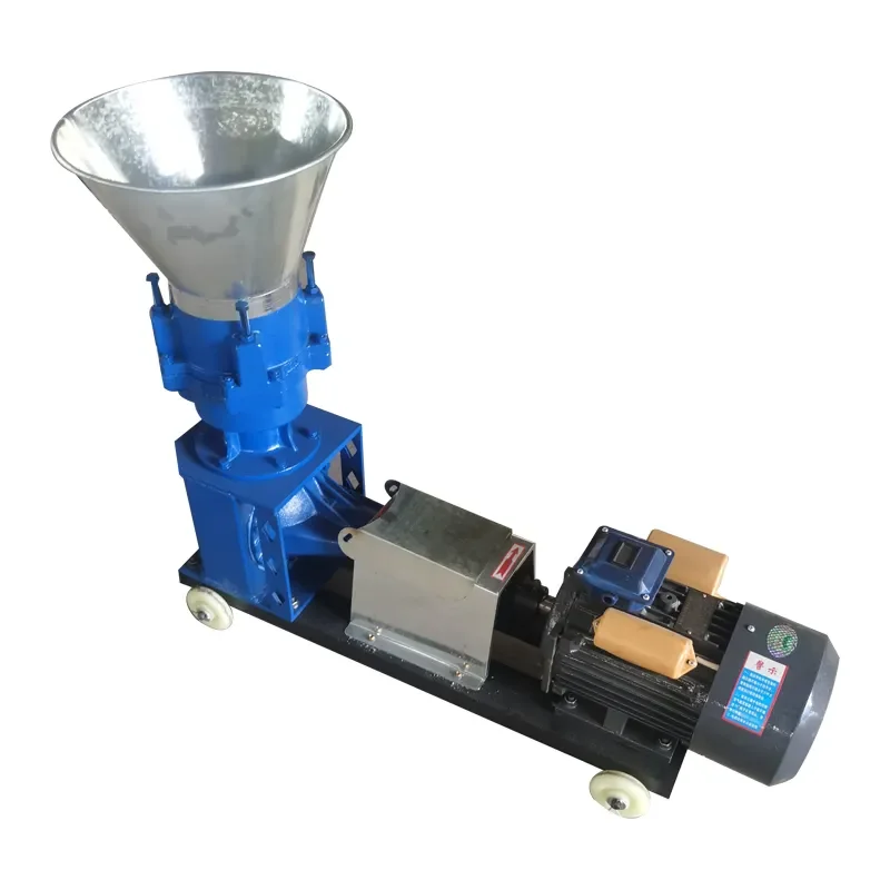 factory price 200 kg per hour animal poultry feed pellet processing machine for chicken pig food making