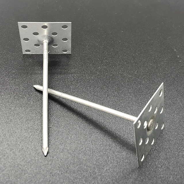 Glass Wool Dry wall Insulation Pin For Polystyrene Walls