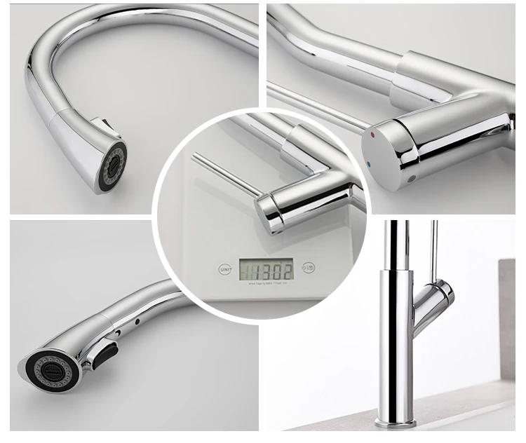 Кухонный Смеситель YUNDOOM OEM Wasserhahn на гибкой ножке из