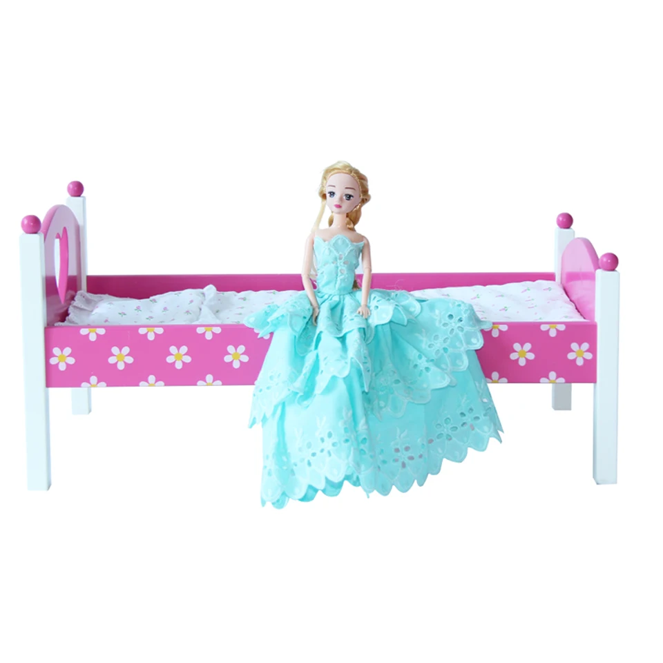 New Design Wooden Toy Doll Bed for kids