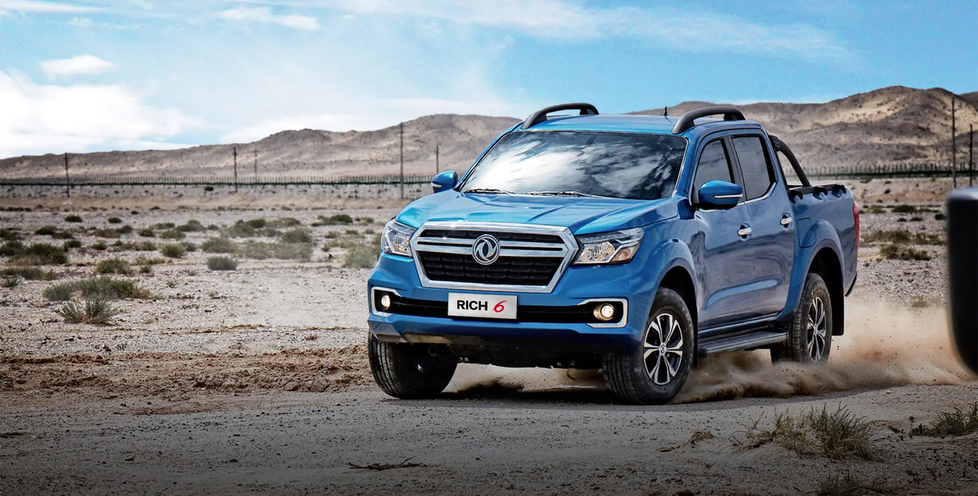  2021 Dongfeng Rich 6 Новый ручной редуктор бензиновый пикап