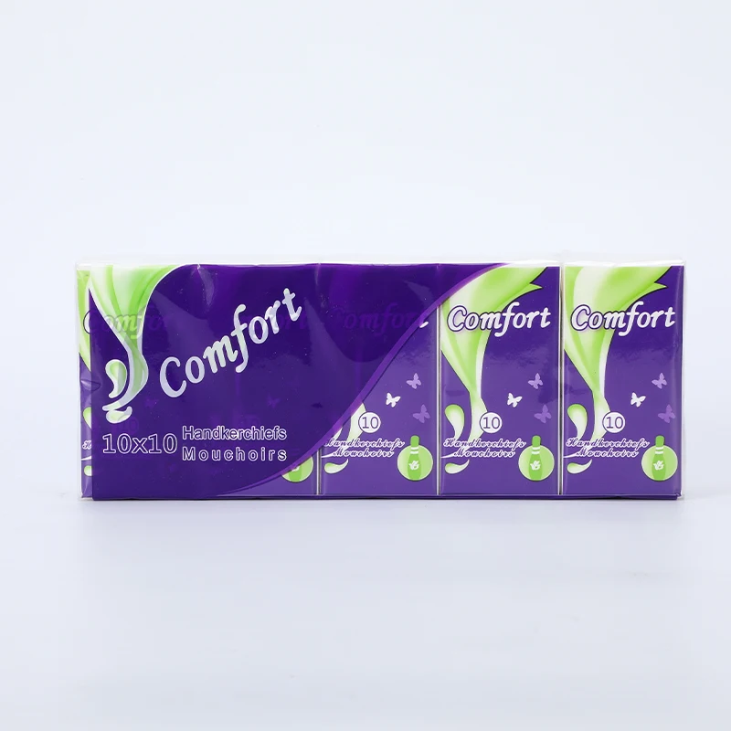 New products pocket facial tissue customized standard bulk facial pocket tissue paper pack