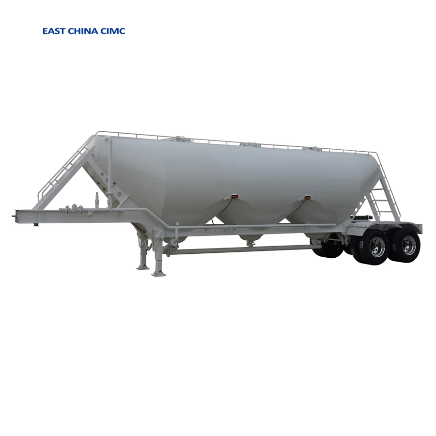 3 Axles 30cbm 40Tons W Shape Pneumatic Dry Bulk Cement Tanker Trailer For Sale