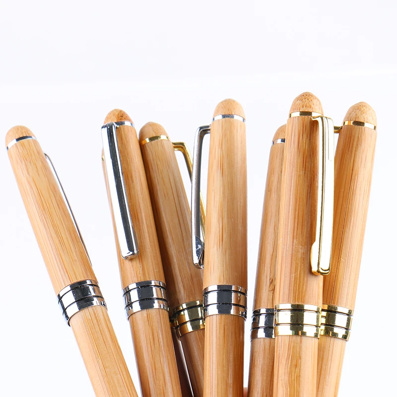 Bamboo pen set Bamboo ballpen Stylus pen mechanical pencil ECO promotion gift pens